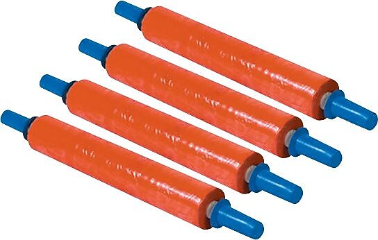 20" x 1000' 80 Gauge Cast Stretch Wrap, Orange Tinted, 4/Carton (GOOD20ORANGE)