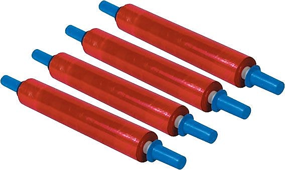 20" x 1000' 80 Gauge Cast Stretch Wrap, Red Tinted, 4/Carton (GOOD20RED)