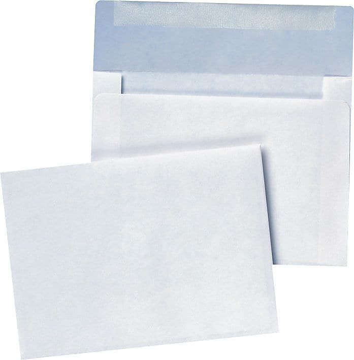 Quality Park Booklet Envelope 4 3/4" x 6 1/2", White, 100/Box (QUA36417)