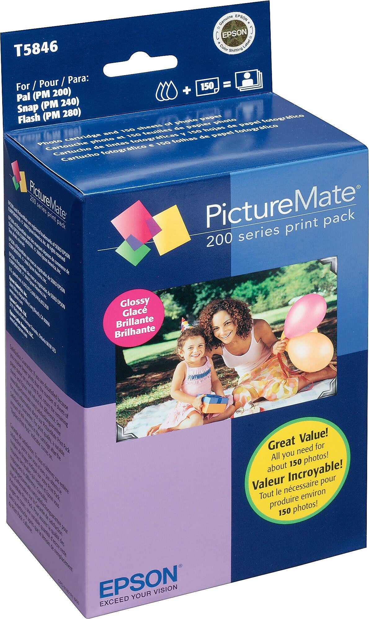 Epson T5846 Photo Ink Standard Yield Ink Cartridge