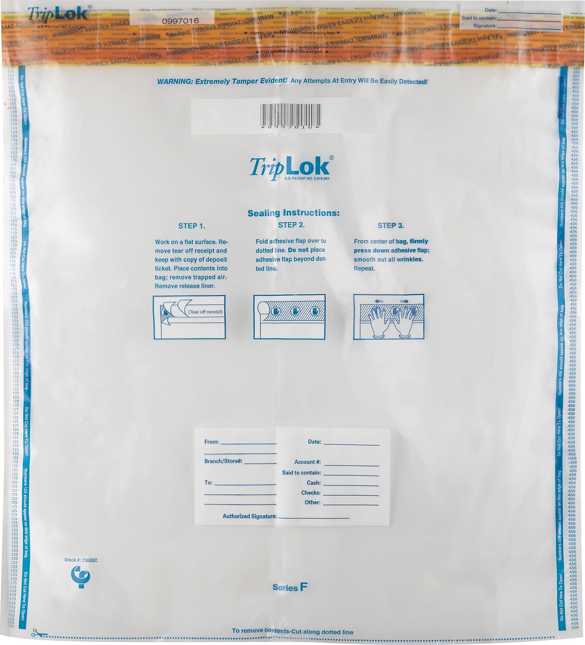 Bag, Seal, Cold, F, 20 x 20, 50