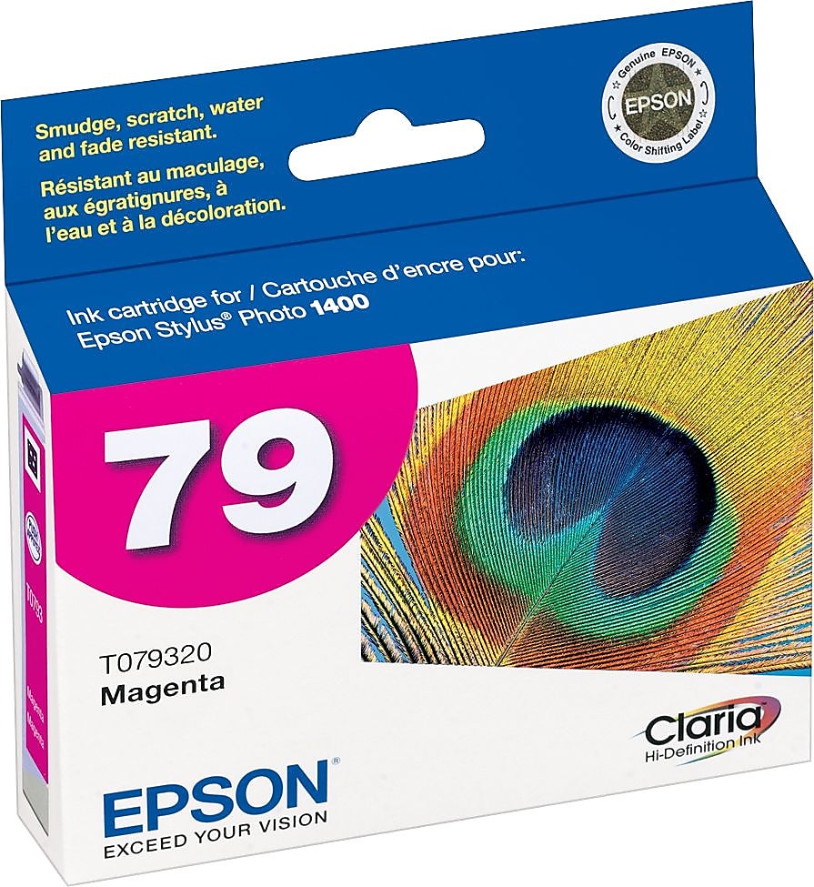 Epson 79 Magenta High Yield Ink Cartridge   (T079320)