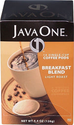 Java One Breakfast Blend Coffee Packet, Light Roast, 0.3 oz., 14/Box (JTC30106)
