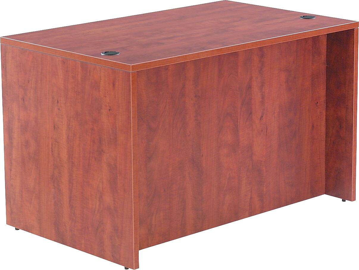 Alera™ Valencia Series Executive Suites in Medium Cherry, Straight Front Desk Shell, 47"W (VA214830MC)
