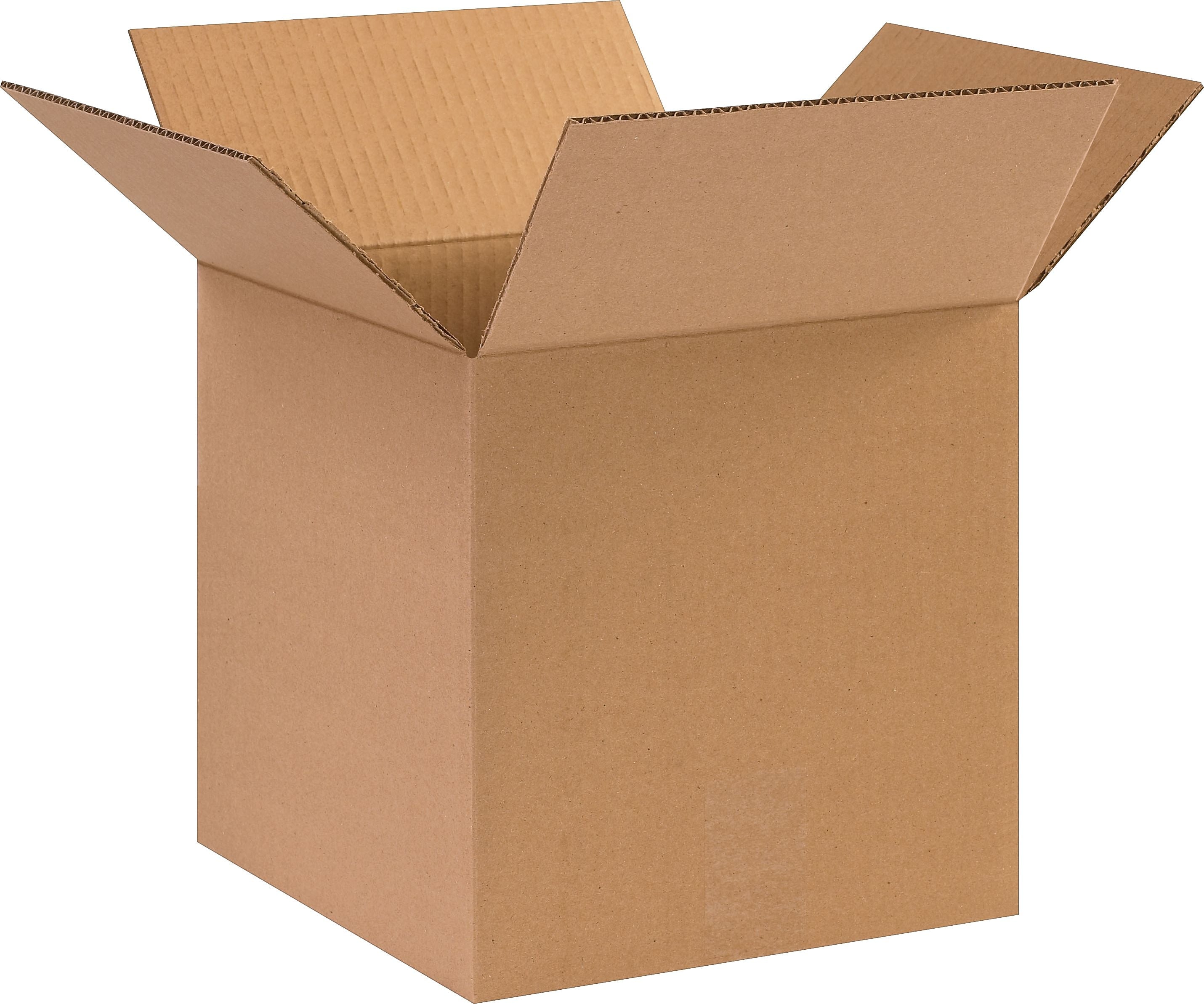 14 x 12 x 10", Corrugated Kraft Box, 200# / 32 ECT, 25/Bundle (BS141210)