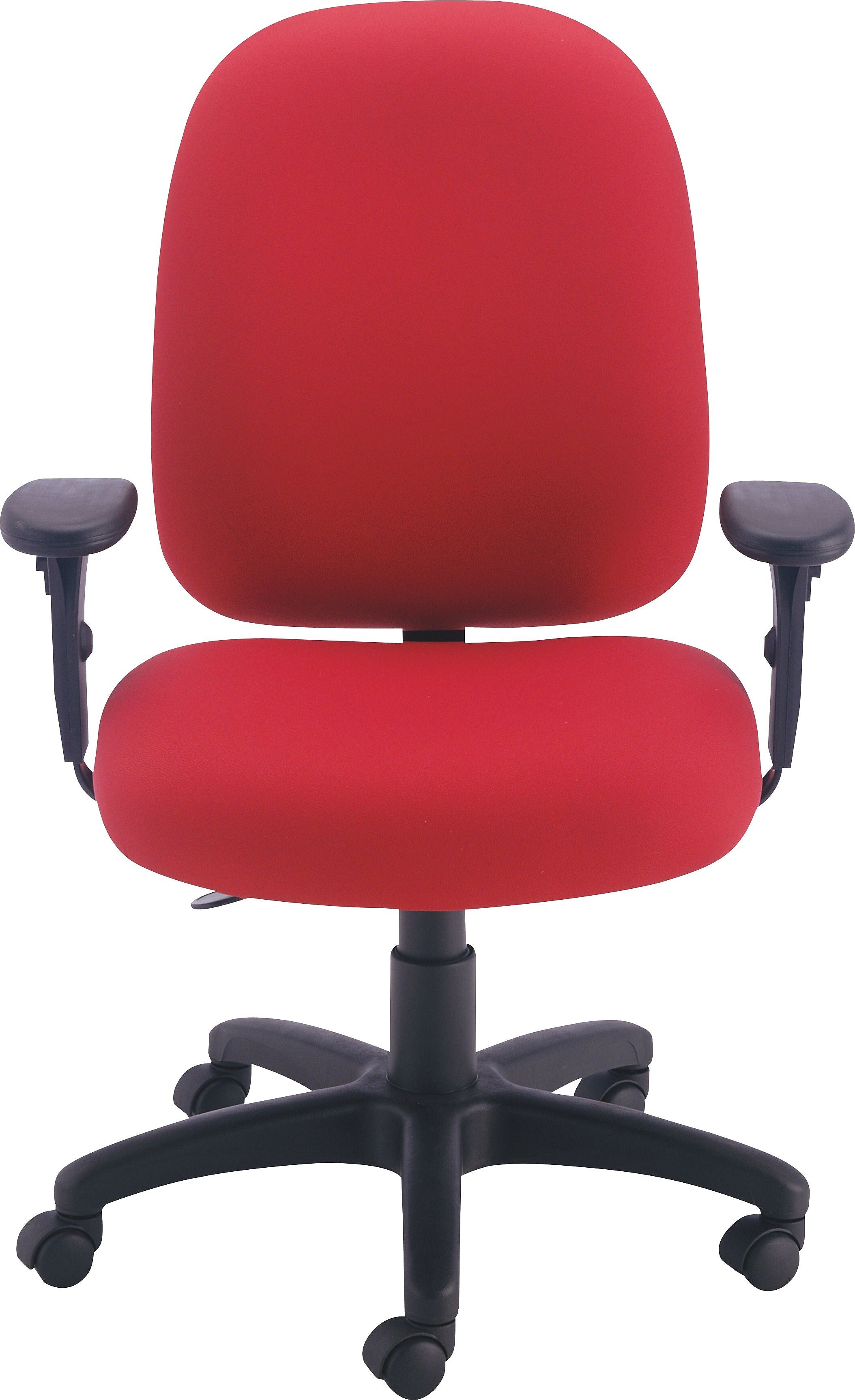 All Seating 52090 Series Presto Midback Task Chair with Arms, VP Mechanism, Black (CS58)
