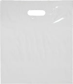 Command Packaging 15”W x 18”L +4” Plastic Gusseted Die-Cut Handle Bag, 500/Carton (248-1518-9)