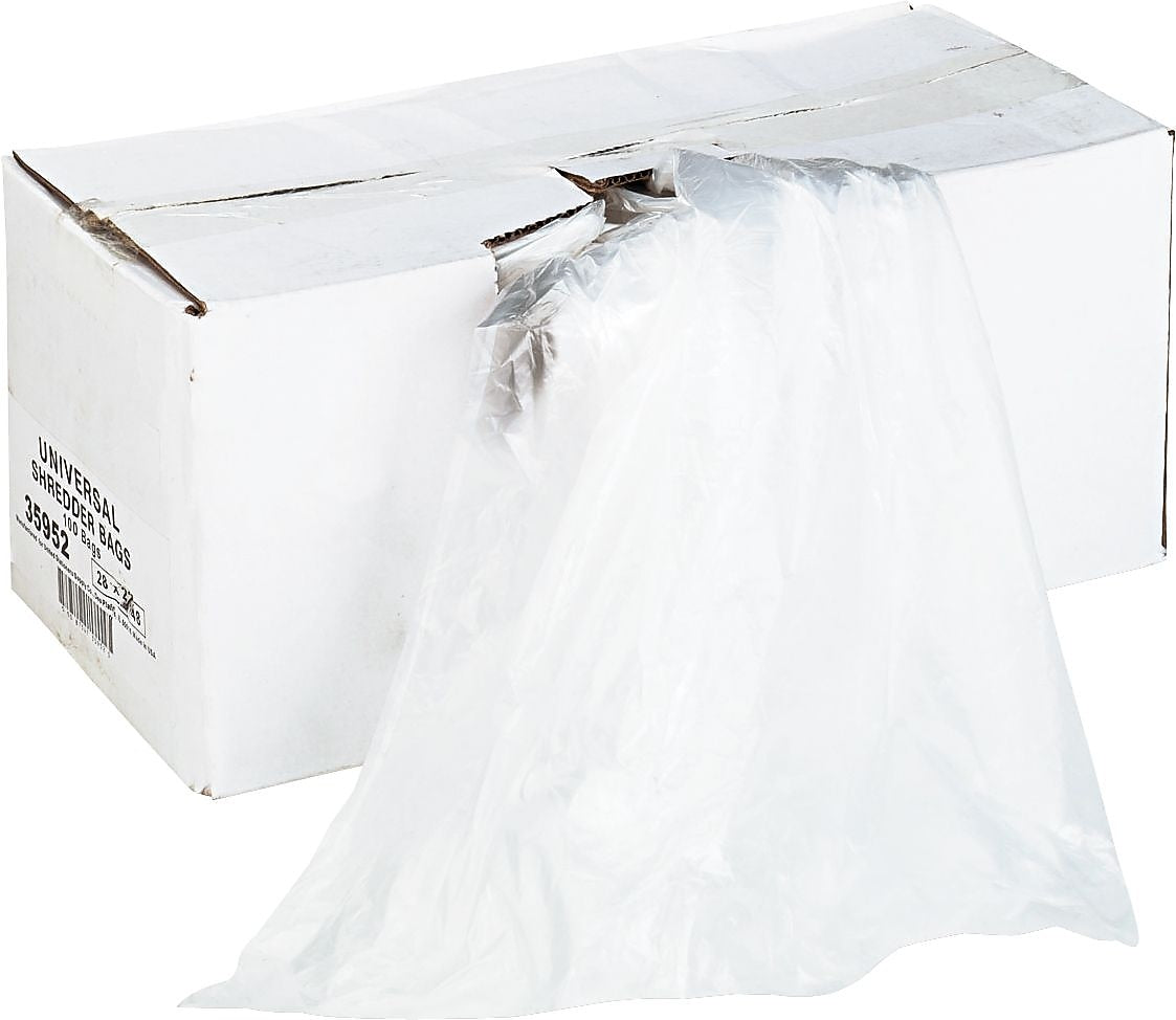 Universal Recycled Shredder Bags 28" x 22" x 48"