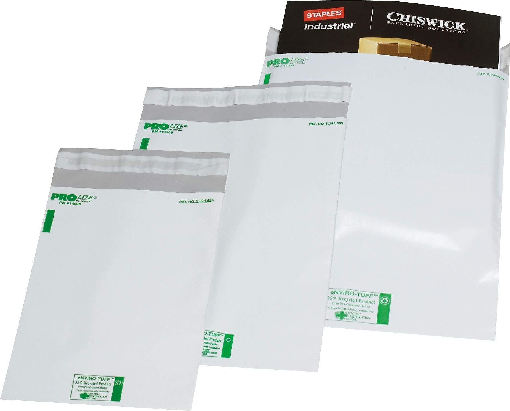 6" x 9" Durable Self-Sealing Poly Mailers, 100/Pack (5100)