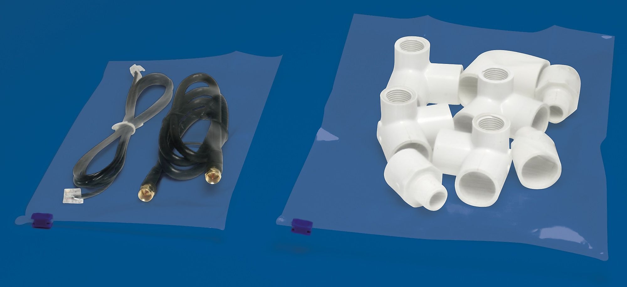 7" x 10" Reclosable Poly Bags, 3 Mil, Clear, 250/Carton (4073)