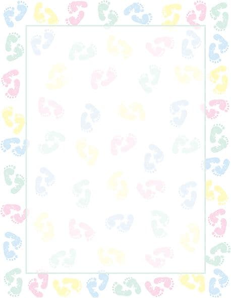 Great Papers Baby Feet, 80/Pack (2014127)