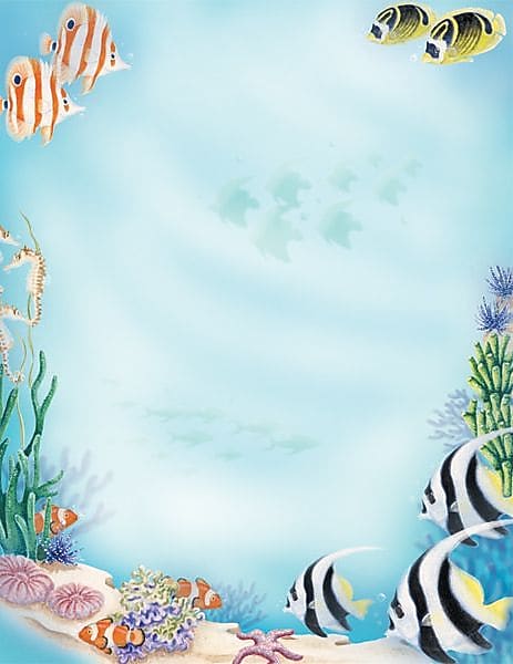 Great Papers Sea Life Letterhead, 80/Pack (2014312)