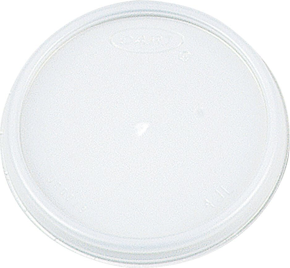 Dart® Vented Plastic Lids White , 1,000/CT (12JL)