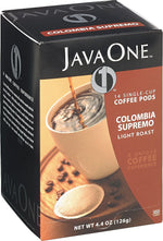 JavaOne Colombian Supremo Colombian Coffee Pods, Variety Pack, 14/Box (JAV30200)