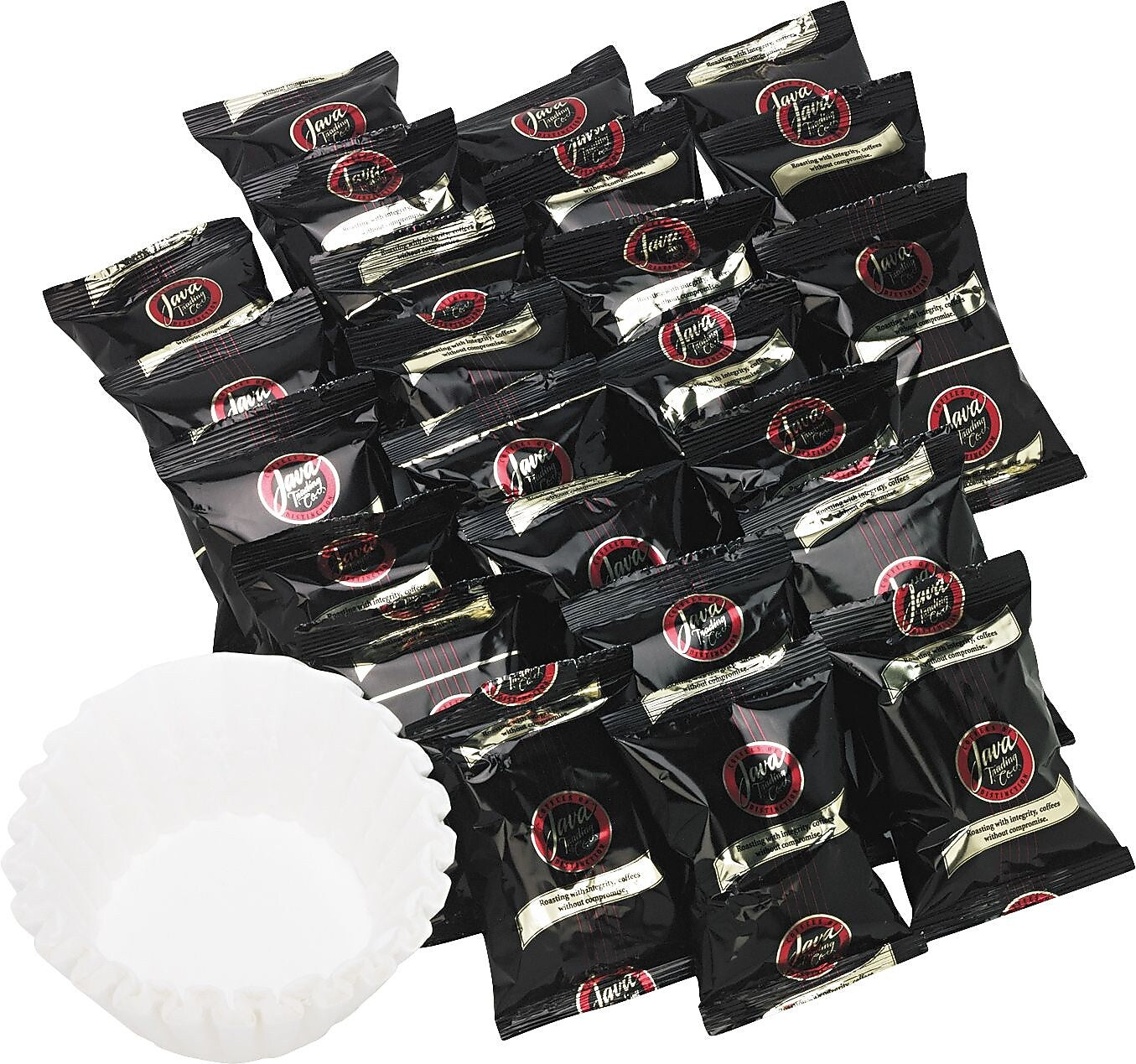 Distant Lands Hazelnut Creme Ground Coffee, Regular, 1.5 oz. Packets, 24/Carton (JAV705024)