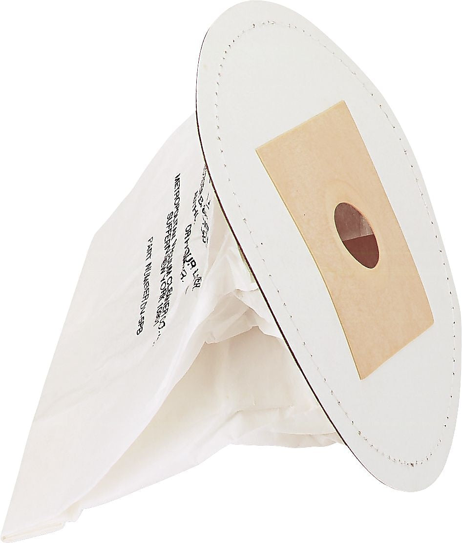DataVac Disposable Bags for Pro Data-Vac Cleaning Systems, White, 5/Pack (MEVDV5PBRP)