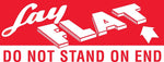 Decker Tape "Lay Flat" Label, 2" x 5", 500/Roll (DL1420C)