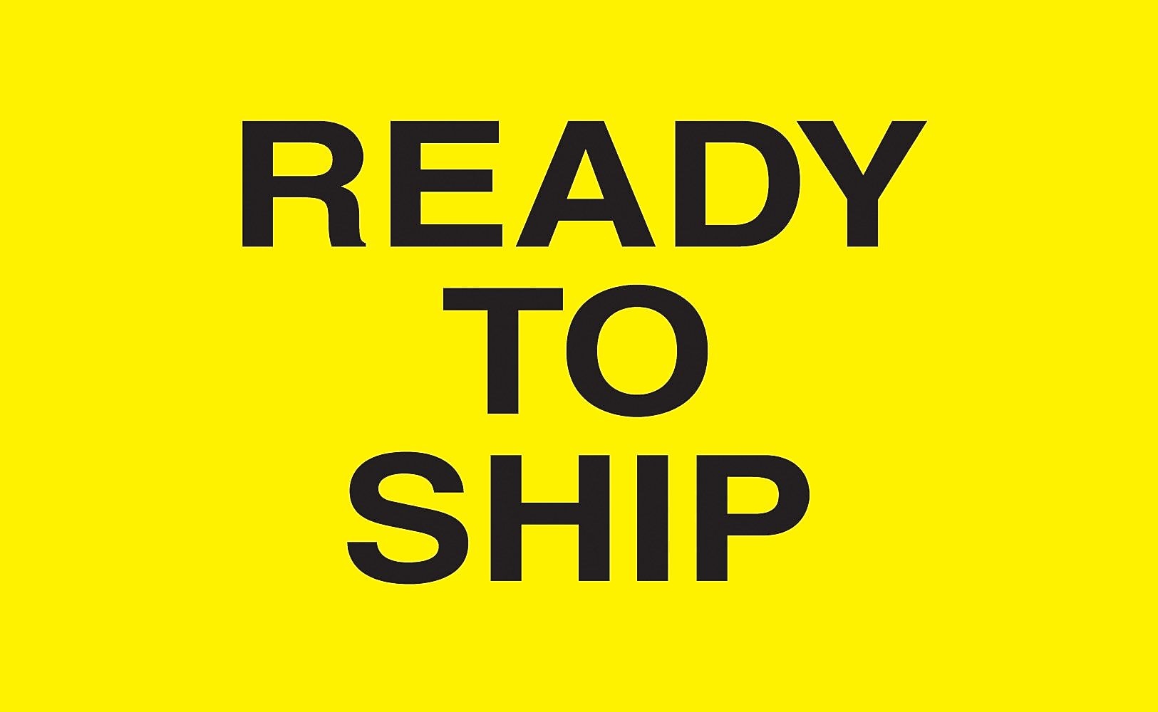 Decker Tape "Ready to Ship" Label, 3" x 5", 500/Roll (DL2641C)