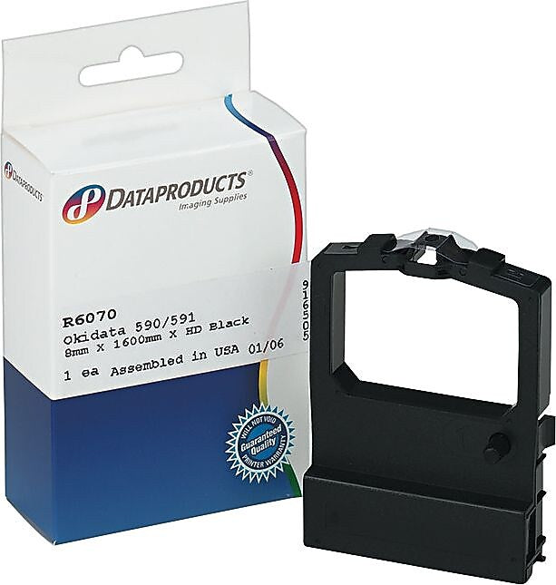 DataProducts Black Dot-Matrix Printer Ribbon (R6070)