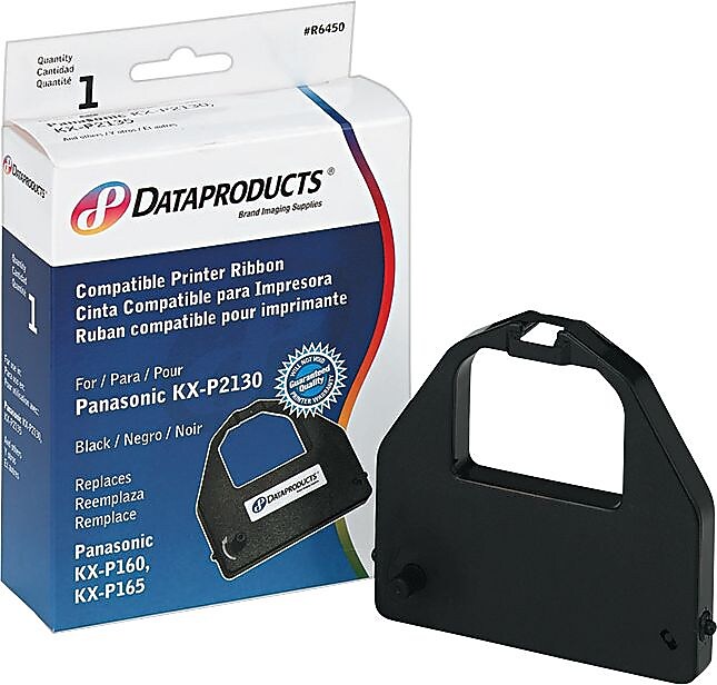 DataProducts Black Dot-Matrix Printer Ribbon (R6450)