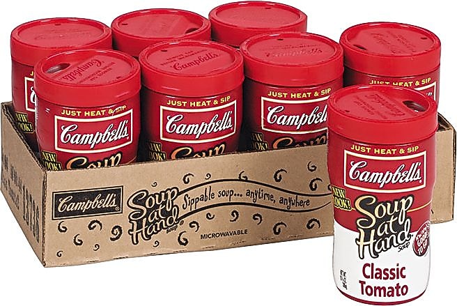 Campbell's Classic Tomato Soup, 10.75 oz., 8/Carton (CAM13736)