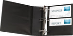 Avery 4" 3-Ring Non-View Binders, D-Ring, Black (AVE08802)