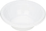 Table Mate Plastic Standard Bowls, 5 Oz., White, 125/Pack (TBL-5244)