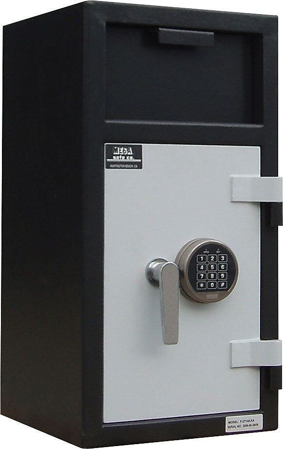 Mesa Steel Depository Safe with Interior Locker with Standard Delivery, 1.3 cu. ft. (MFL2714E-ILK)