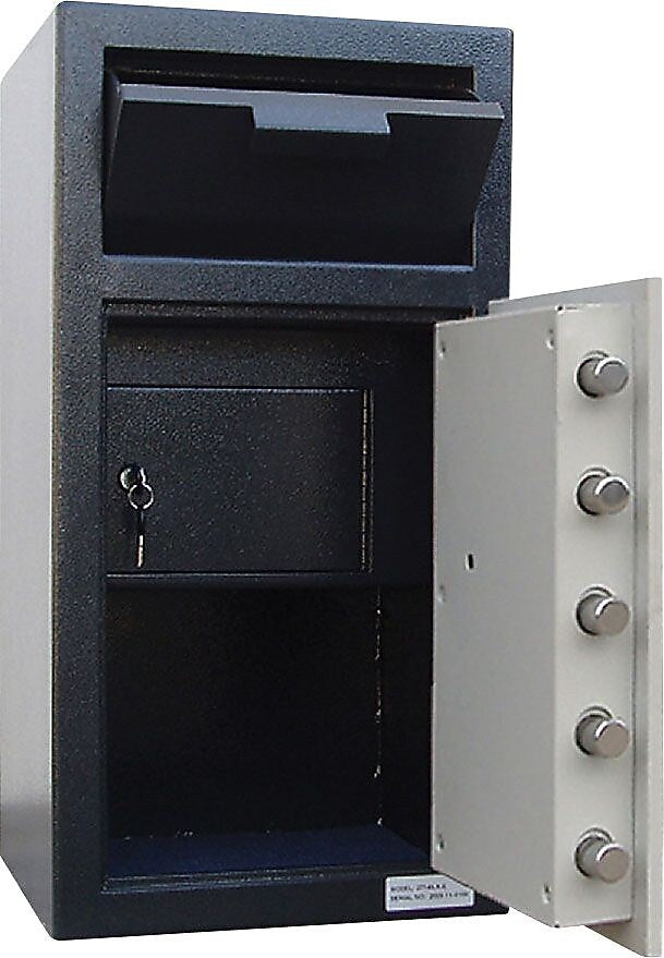 Mesa Steel Depository Safe with Interior Locker with Standard Delivery, 1.3 cu. ft. (MFL2714E-ILK)