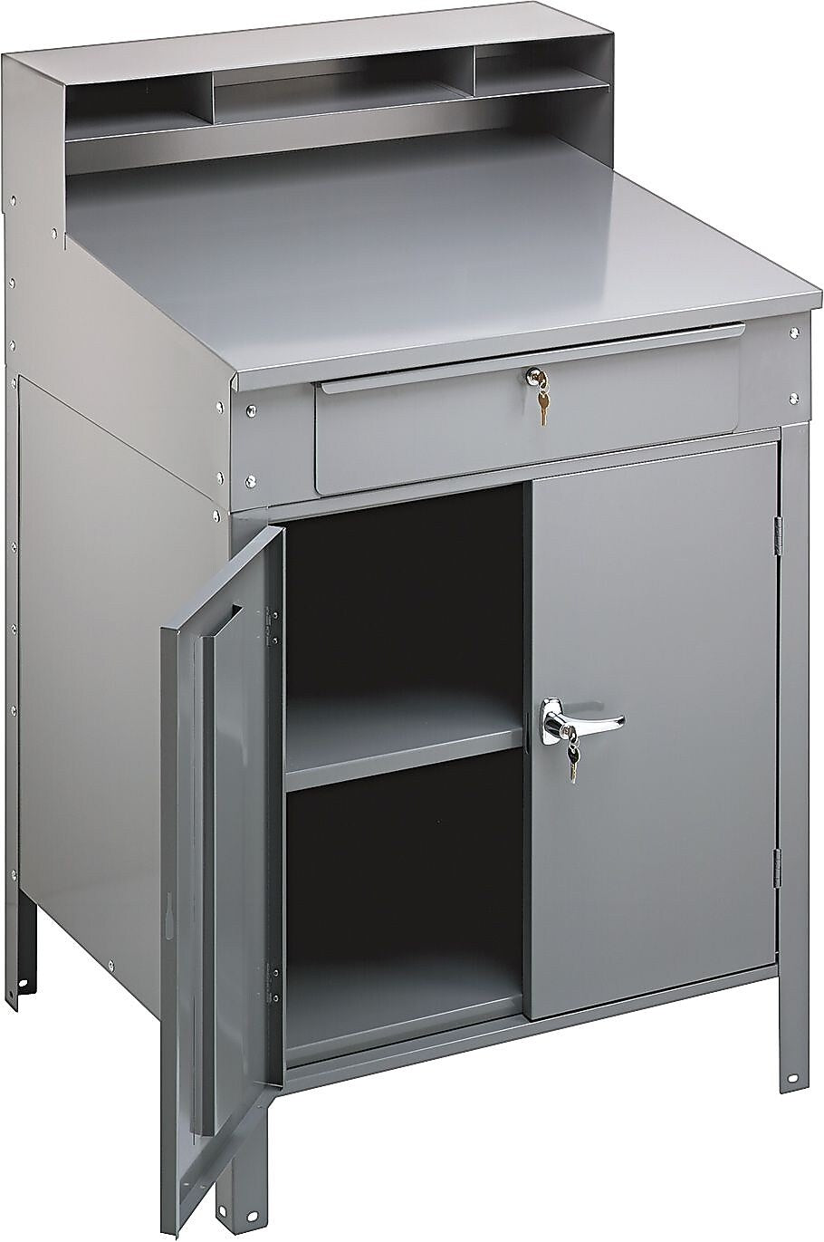 Tennsco® Steel Cabinet Desk