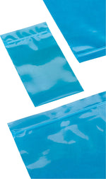 6" x 8" Reclosable Poly Bags, 4 Mil, Blue, 1000/Carton (VBZ00002)