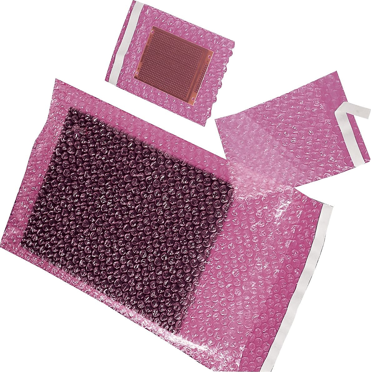 Anti-Static Bubble Bags, 3 1/2" x 4", 1000/Carton (80142U)