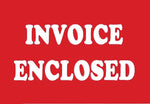 Decker Tape "Invoice Enclosed" Label, 3" x 5", 500/Roll (DL2448)