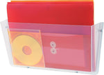 Deflect-o® Legal Unbreakable DocuPocket Single Pocket Wall File, Clear