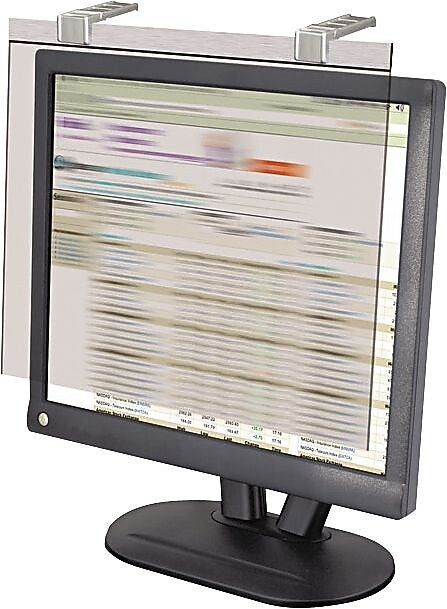 Kantek Privacy Filter/Screen Protector for 20" LCD Screens, Silver