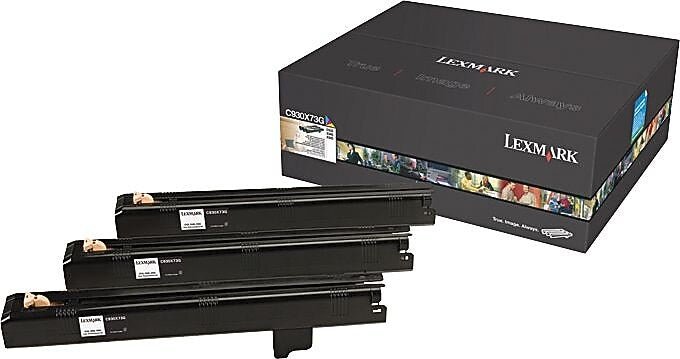 Lexmark Photoconductor Unitfor C935/X940e/X945e CMY, 3/Pack (C930X73G)