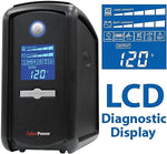 CyberPower Intelligent LCD UPS, Black (CP850AVRLCD)