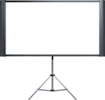 Epson Duet Ultra Portable 80" Portable Manual Tripod Projector Screen, Black (ELPSC80)