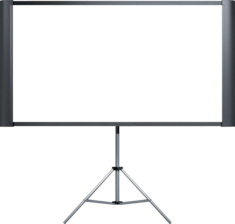 Epson Duet Ultra Portable 80" Portable Manual Tripod Projector Screen, Black (ELPSC80)