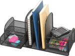 Safco Onyx Stackable Steel Accessory Tray, Black (3263BL)