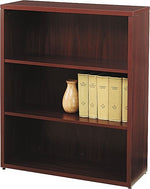 HON 10500 Series 3-Shelf Bookcase, 43 3/8"H x 36"W x 13 1/8"D, Mahogany (HON105533NN)