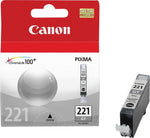 Canon 221 Gray Standard Yield Ink Cartridge (2950B001)