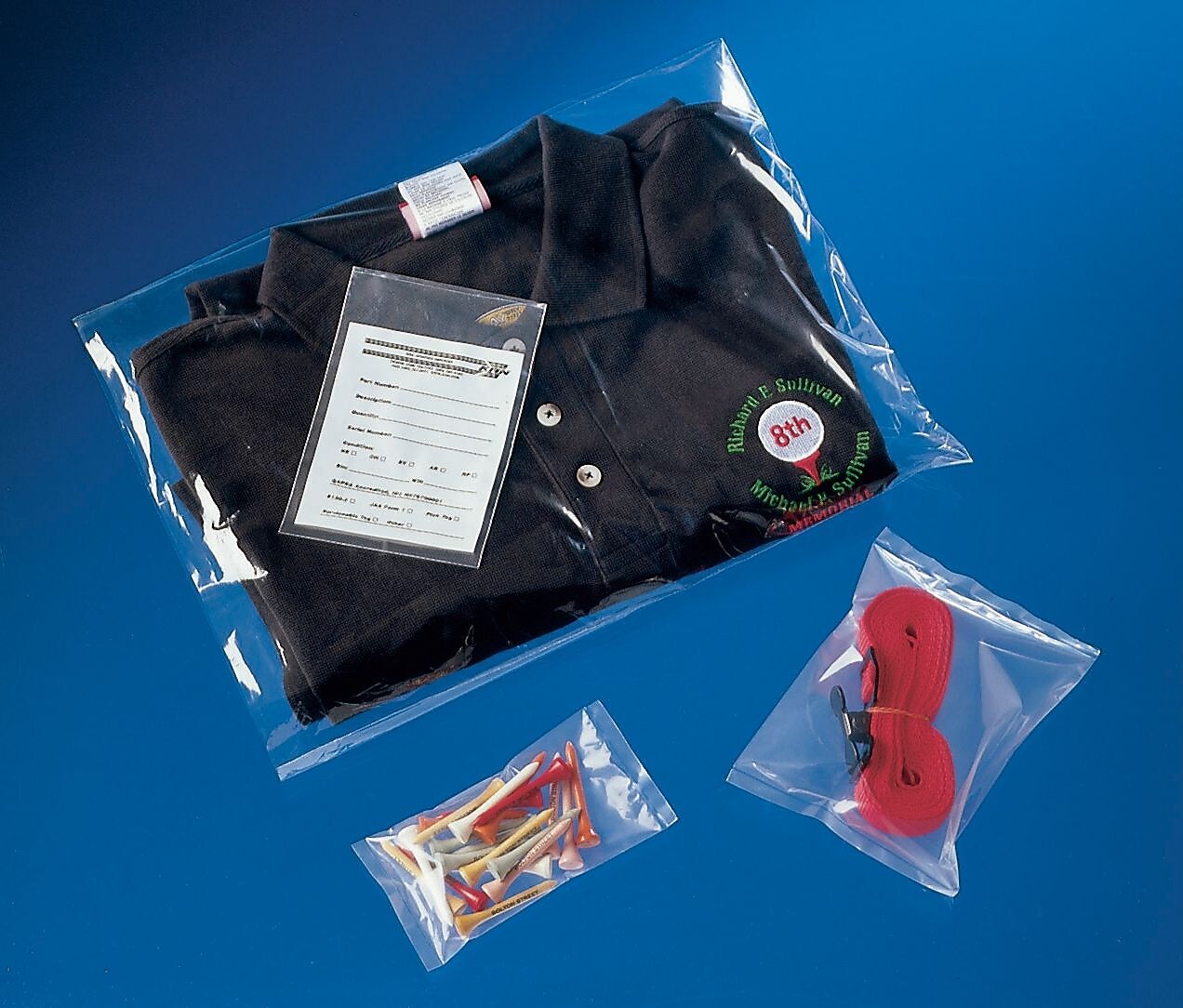 14" x 18" Layflat Poly Bags, 1.5 Mil, Clear, 1000/Carton (225)