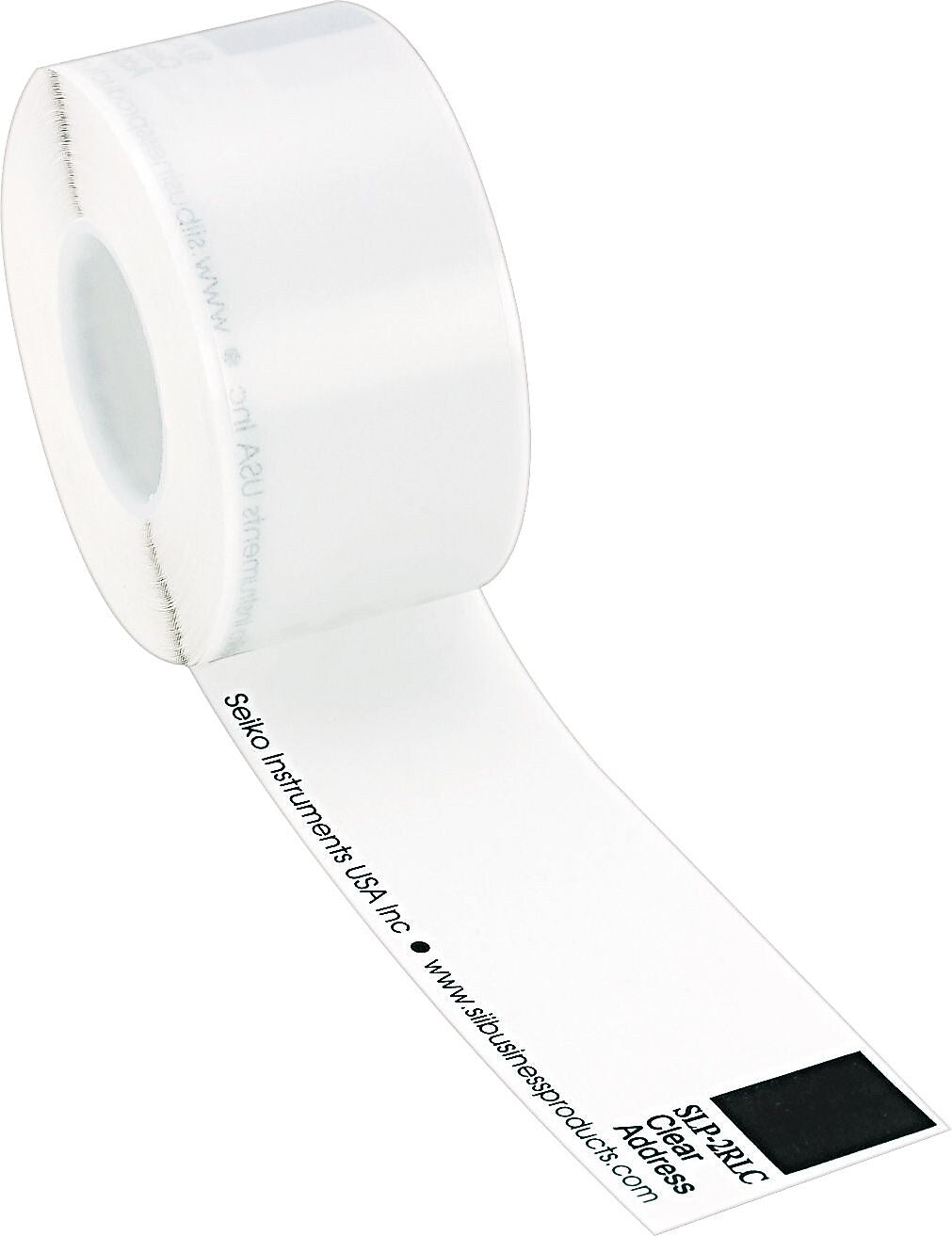 Self-Adhesive Address Labels for Label Printers,1-1/8 x 3-1/2, Clear, 260/Box
