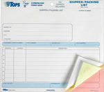 TOPS Snap-Off 3-Part Carbonless Packing Slips, 8-1/2" x 7", 50 Sets/Book (3834)