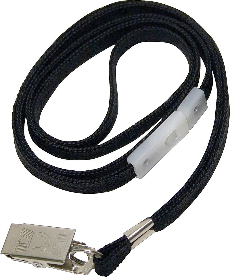 Advantus 36" Deluxe Safety Lanyard, Black, 24/Box (AVT75403)