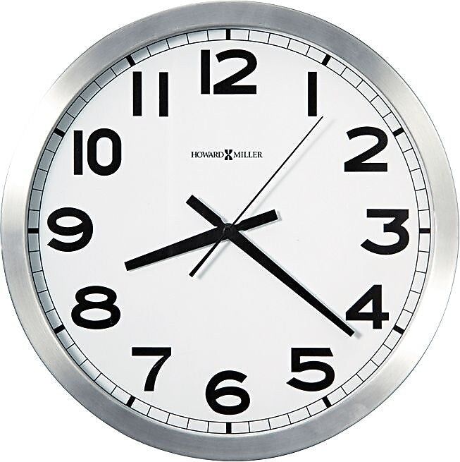 Howard Miller Wall Clocks, Aluminum Frame (MIL625450)