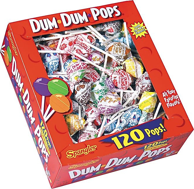 Dum Dums Lollipops, Assorted Flavors, 120 Pieces (SGR66)