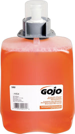 GOJO Luxury Antibacterial Foaming Hand Soap Refill for FMX 20 Dispenser, Orange Blossom Scent, 2000 ml., 2/Carton (5262-02)