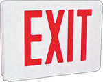 Tatco LED Exit Sign, Polycarbonate, 12 1/4" x 2 1/2" x 8 3/4", White